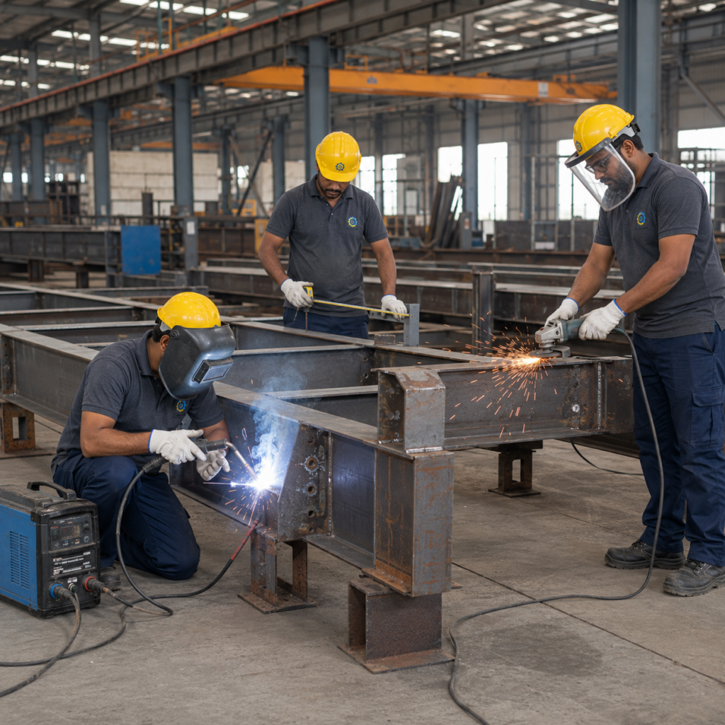 MS fabrication and structural works in Mumbai